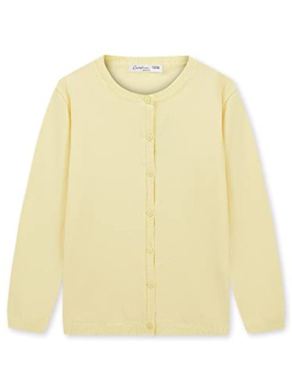 Girls Cotton Nylon Lightweight Button-up Cardigan Sweater Kids